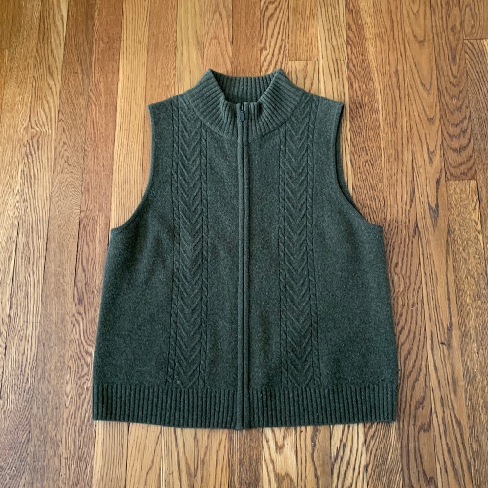 Pendleton lambs wool vest